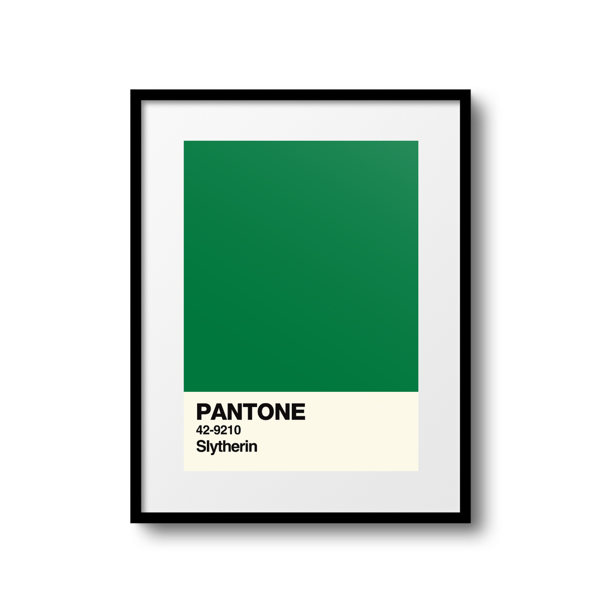 Slytherin Swatch A5 Print