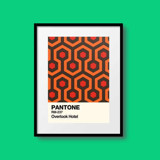 Overlook Hotel Swatch A5 Print