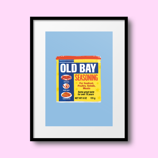 Old Bay A4 Print