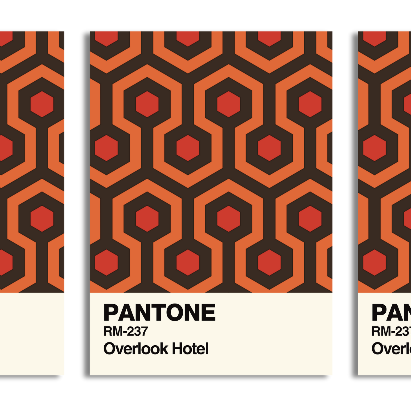 Overlook Hotel Swatch A5 Print