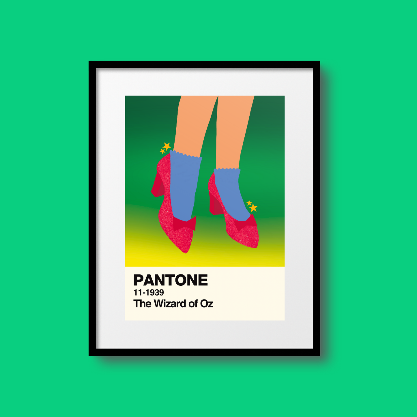 The Wizard of Oz Swatch A5 Print