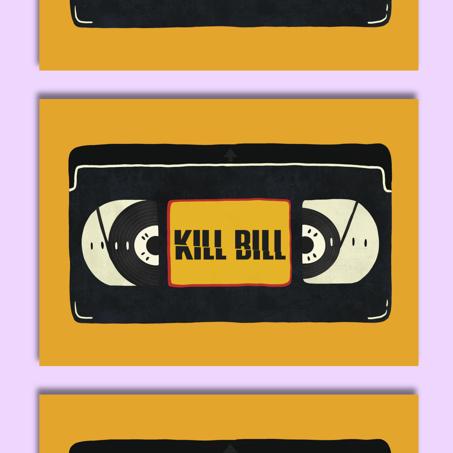 Kill Bill VHS A5 Print