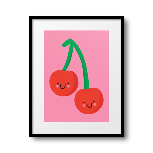 Cheery Cherries A4 Print - HM