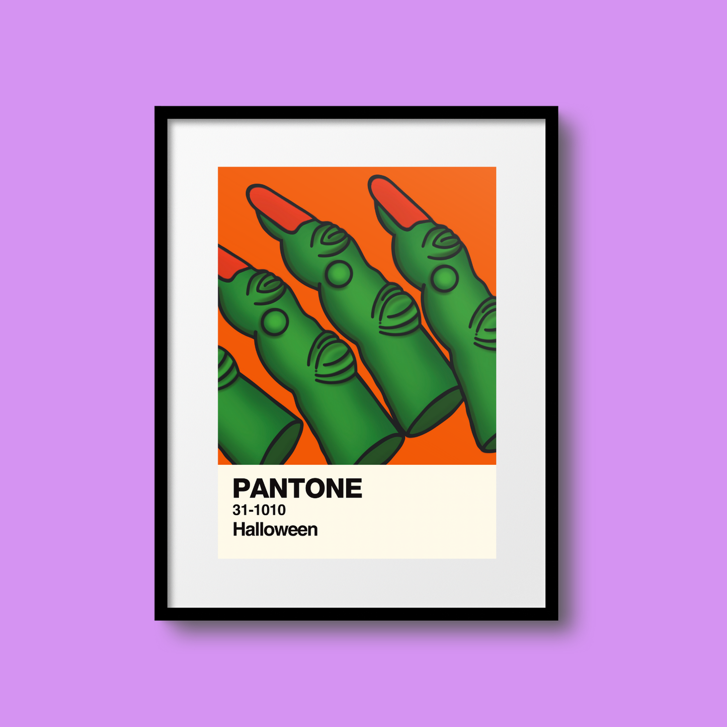 Halloween Swatch A5 Print