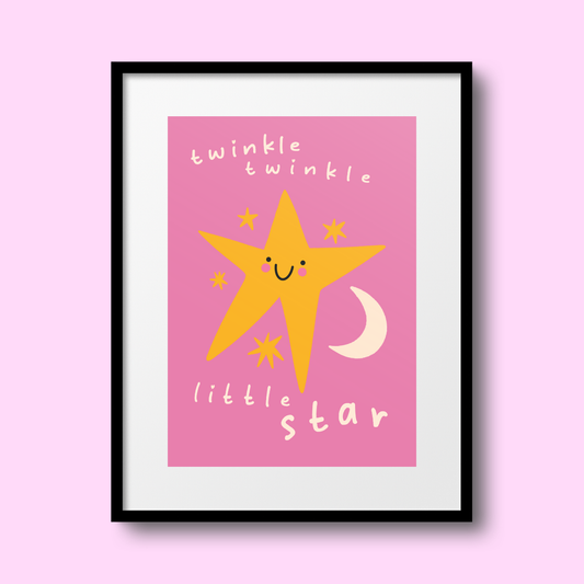 Twinkle Twinkle A4 Print