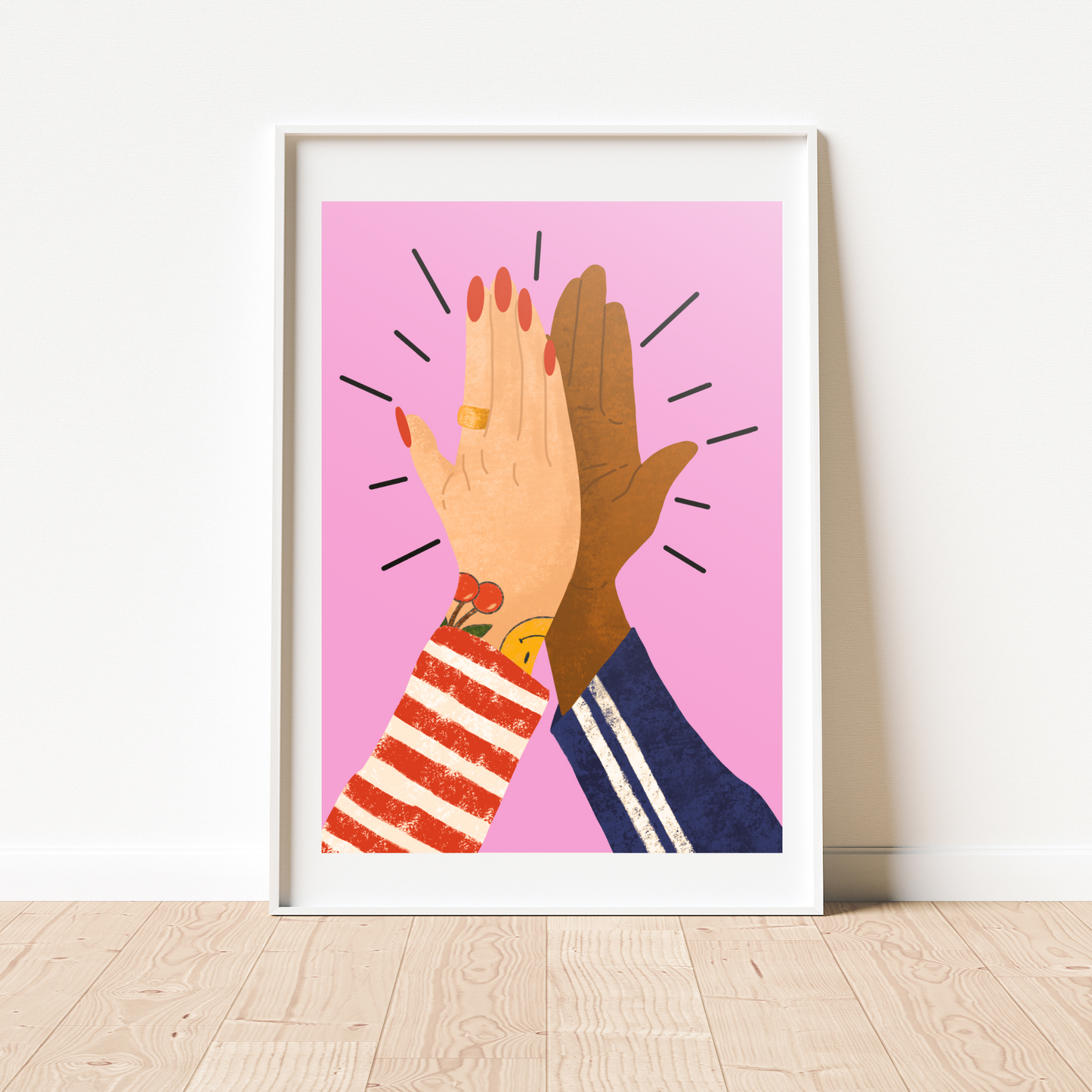 High Five A4 Print