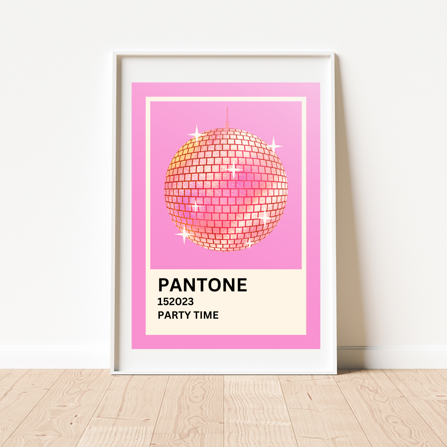 Party Time Pantone A4 Print