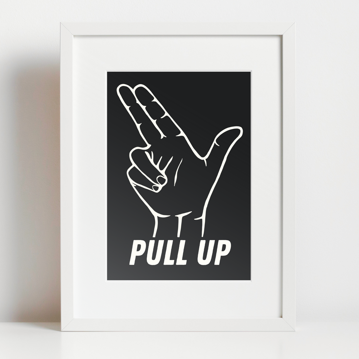 Pull Up A5 Print