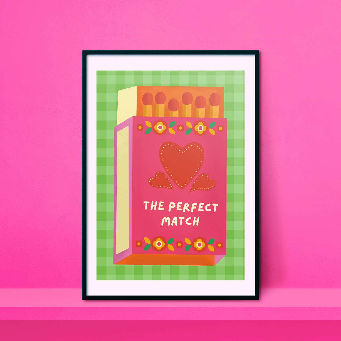 The Perfect Match A4 Print