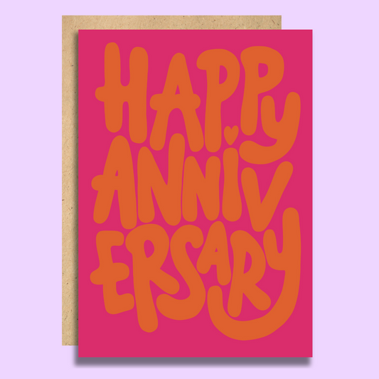 Happy Anniversary Pink