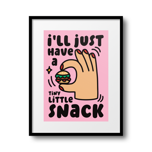 A Little Snack A4 Print