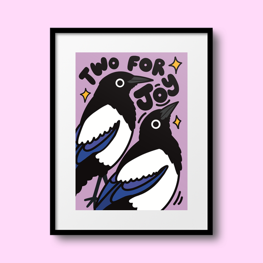 Two for Joy A4 Print