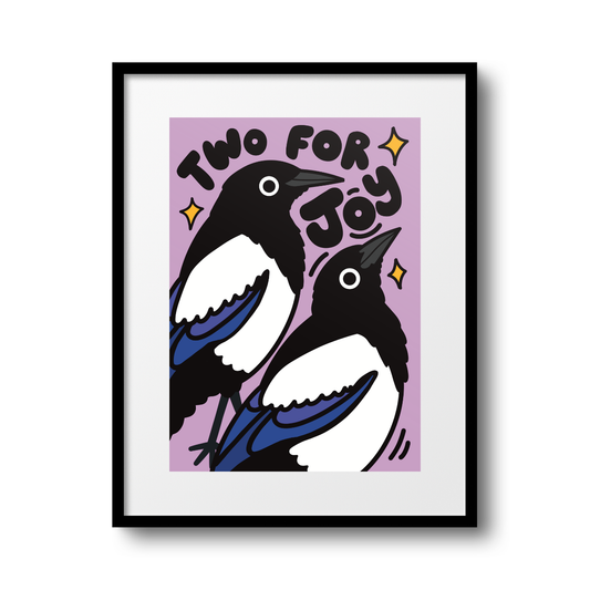 Two for Joy A4 Print