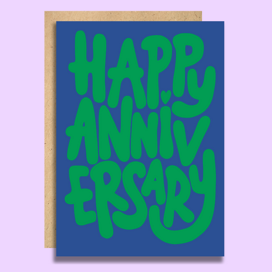 Happy Anniversary Blue