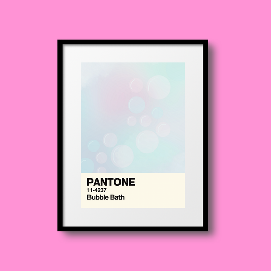 Bubble Bath Swatch A5 Print