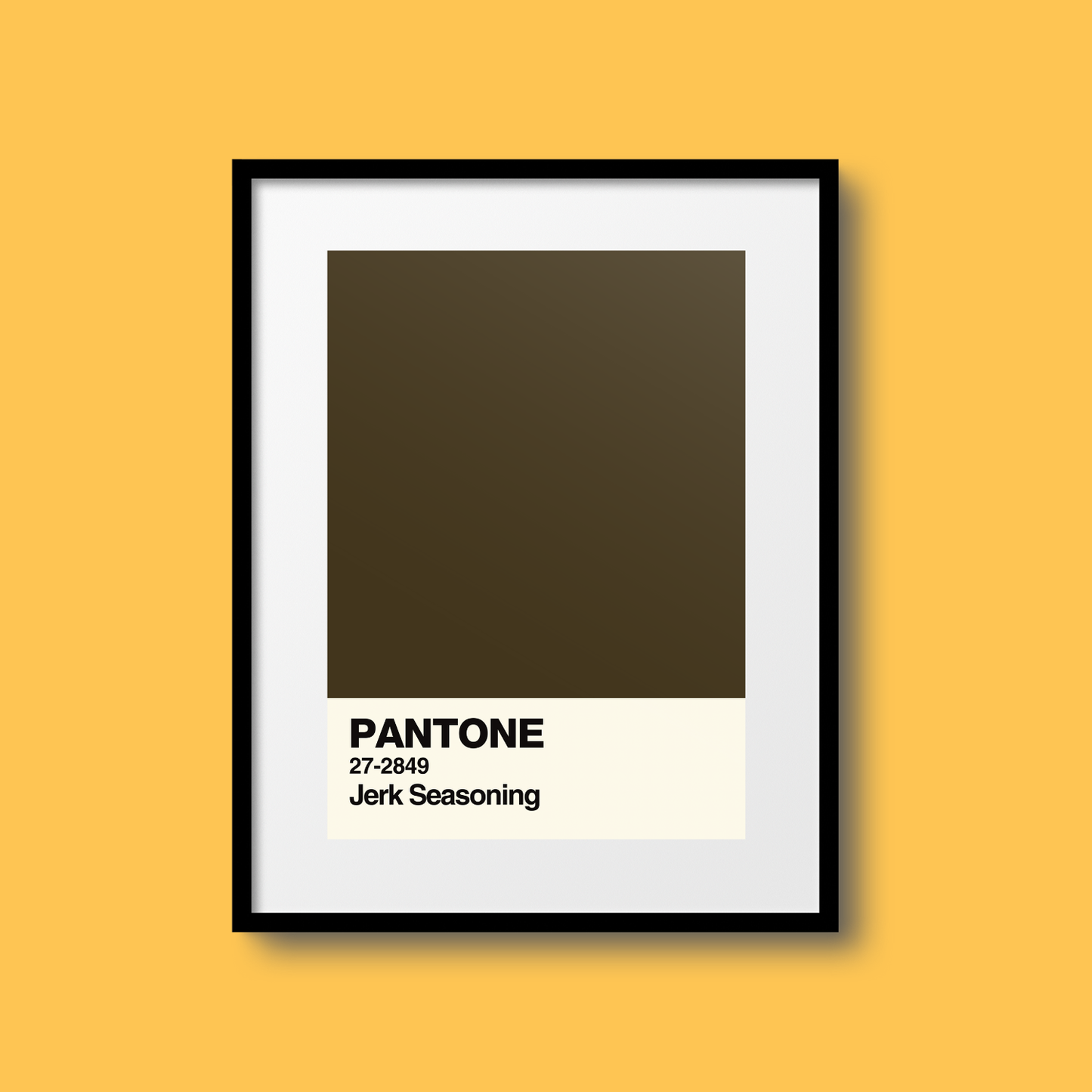 Jerk Seasoning Swatch A5 Print