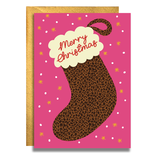 Leopard Stocking