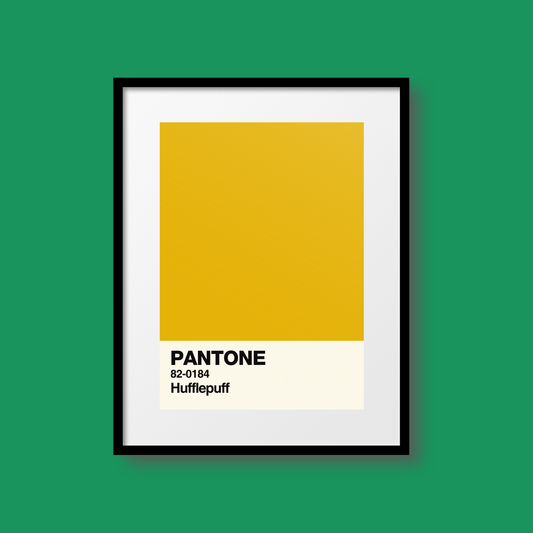 Hufflepuff Swatch A5 Print