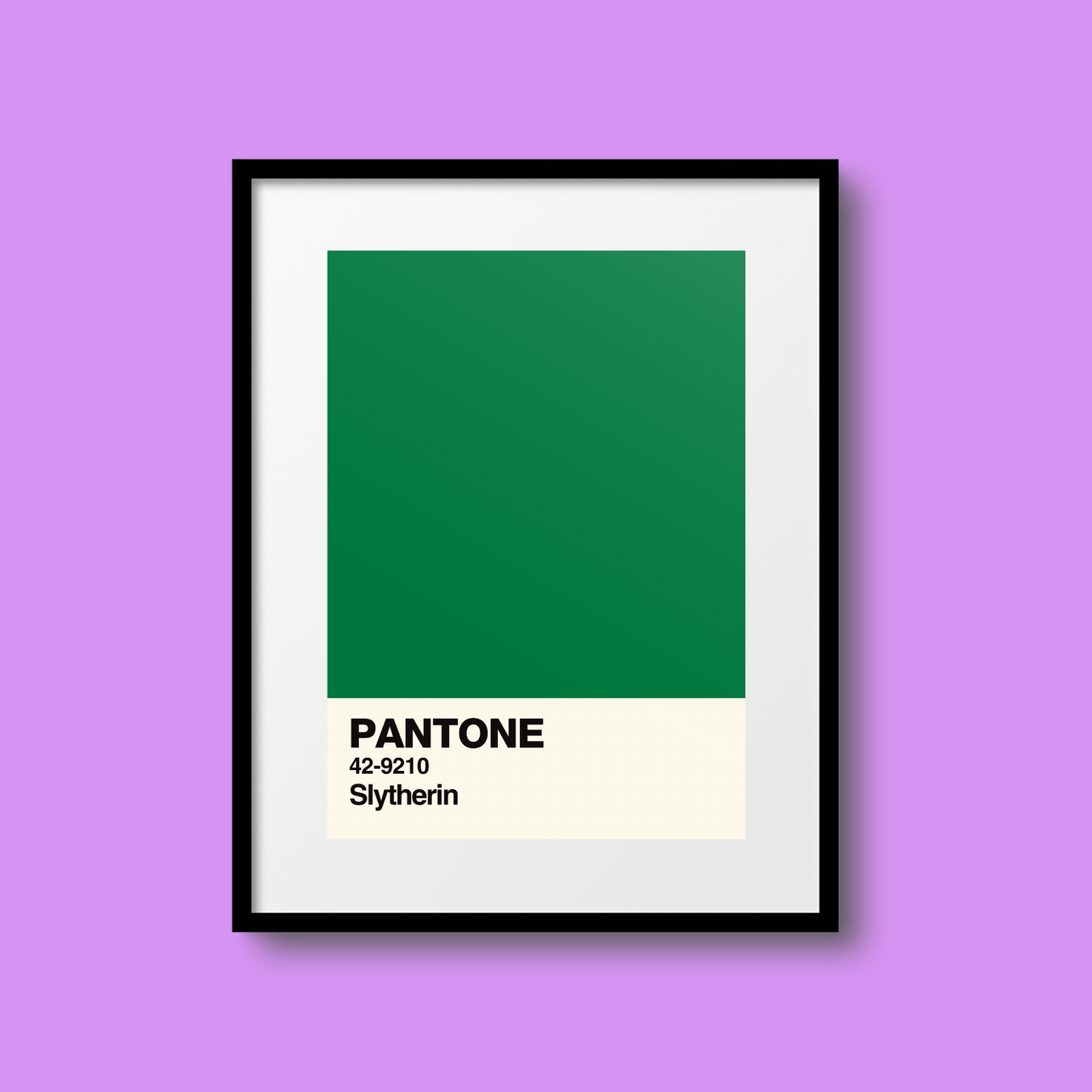 Slytherin Swatch A5 Print