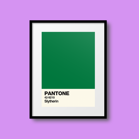 Slytherin Swatch A5 Print
