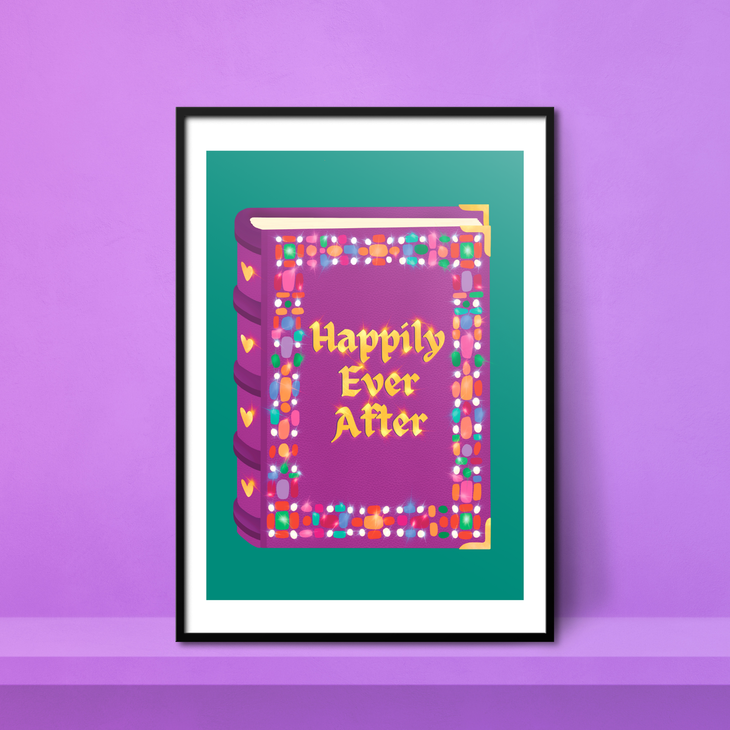 Happily Ever After A4 Print