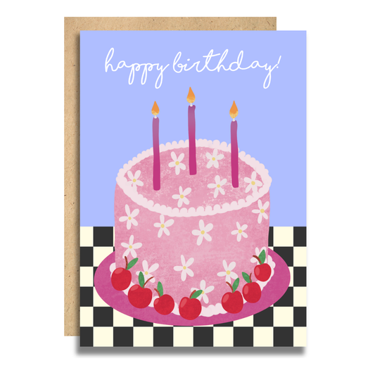 Pastel Birthday Cake