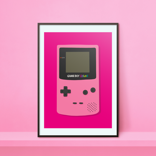 Pink Nostalgia A4 Print