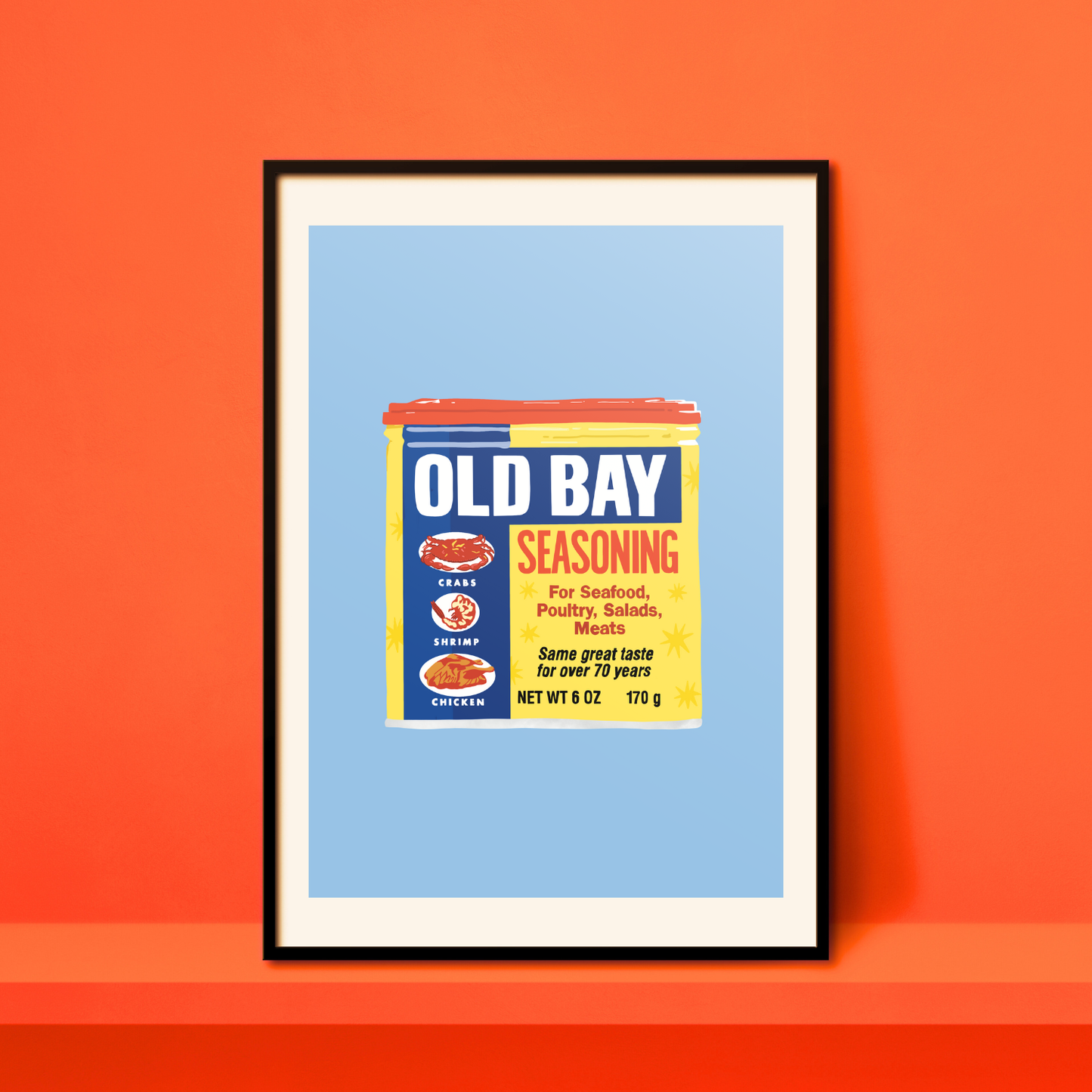 Old Bay A4 Print