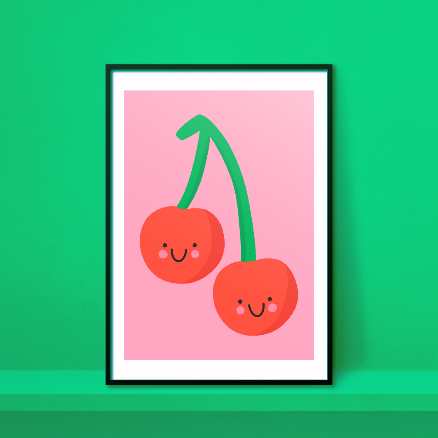 Cheery Cherries A4 Print - HM