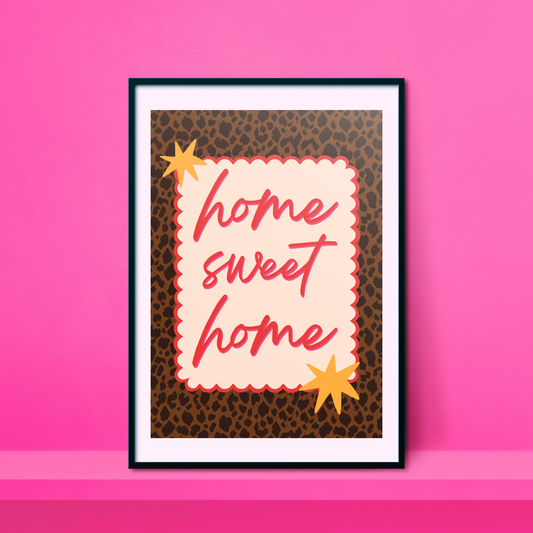 Home Sweet Home A4 Print - HM