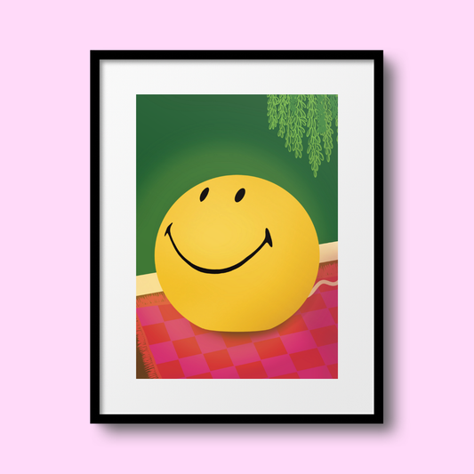 Happy Times A4 Print