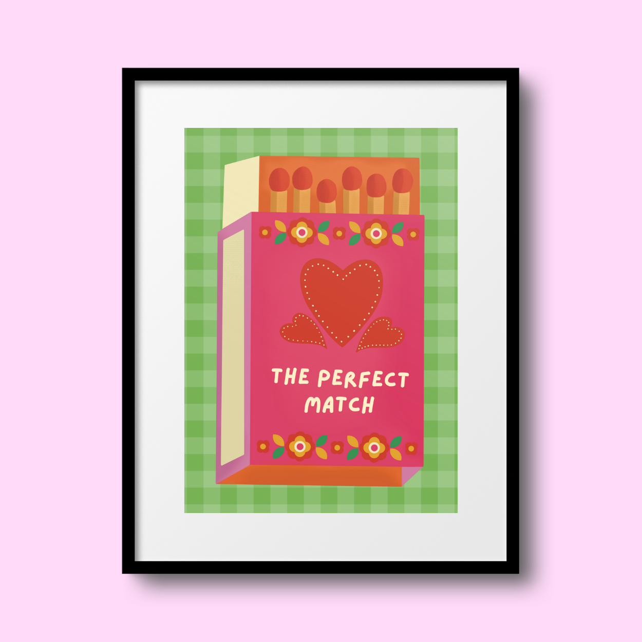 The Perfect Match A4 Print