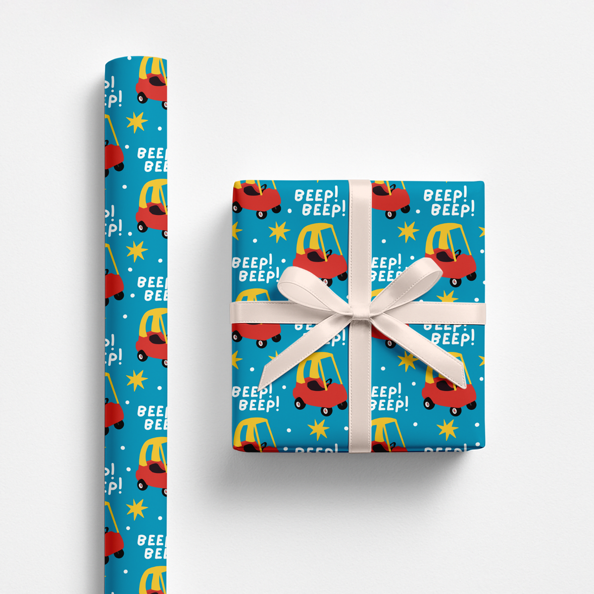 Beep Beep Gift Wrap