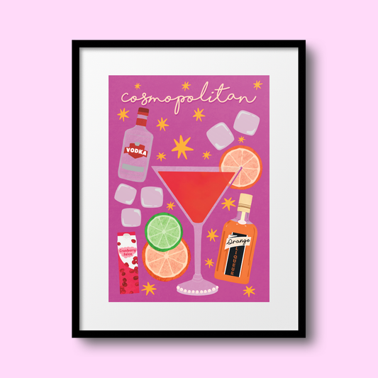 Cosmopolitan A4 Print
