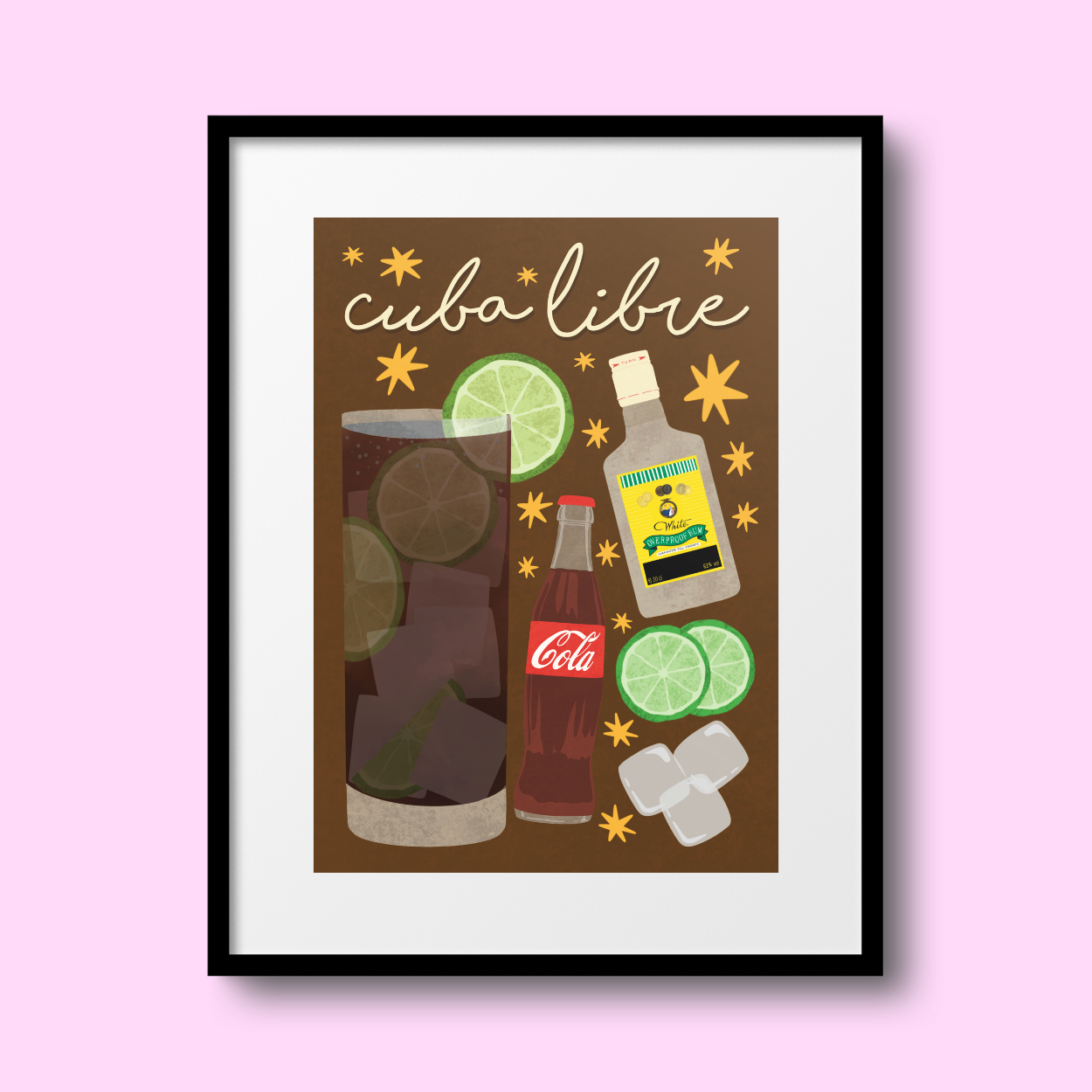 Cuba Libre A4 Print