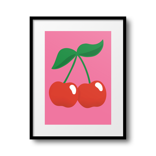 Sweet Cherries A4 Print