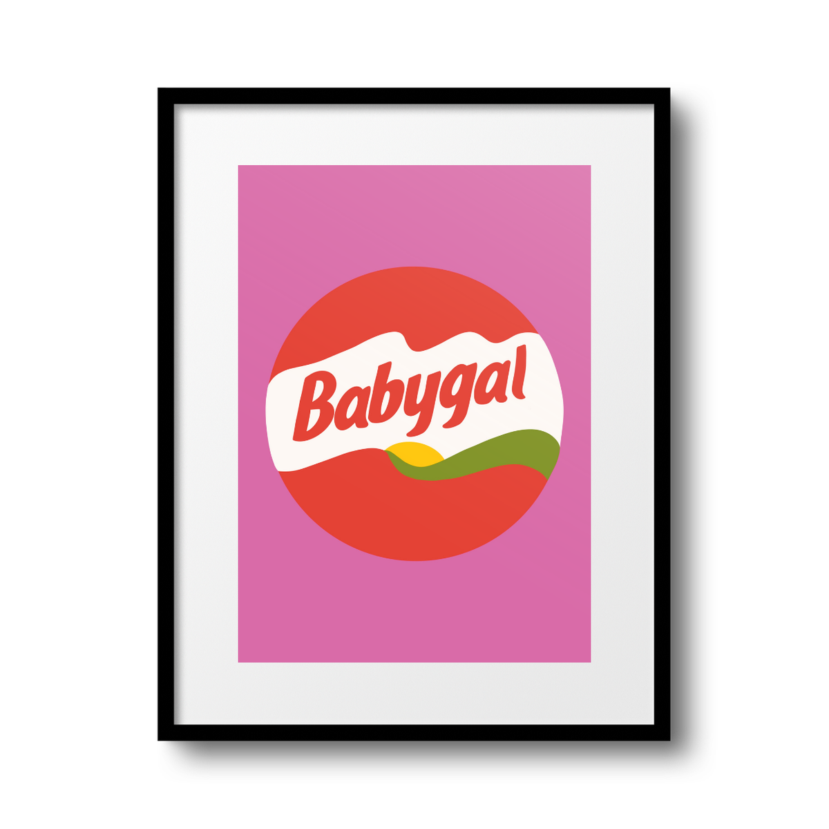 Babygal A4 Print