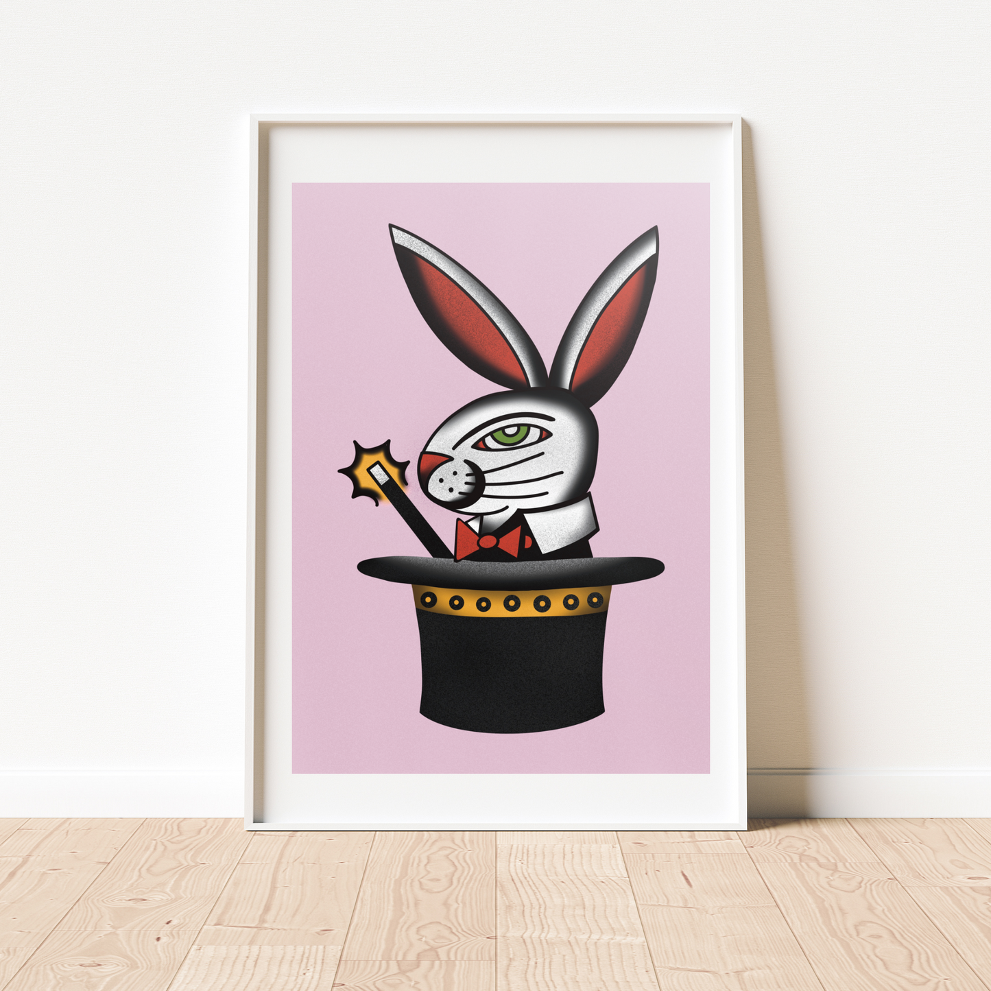 Magic Bunny A4 Print