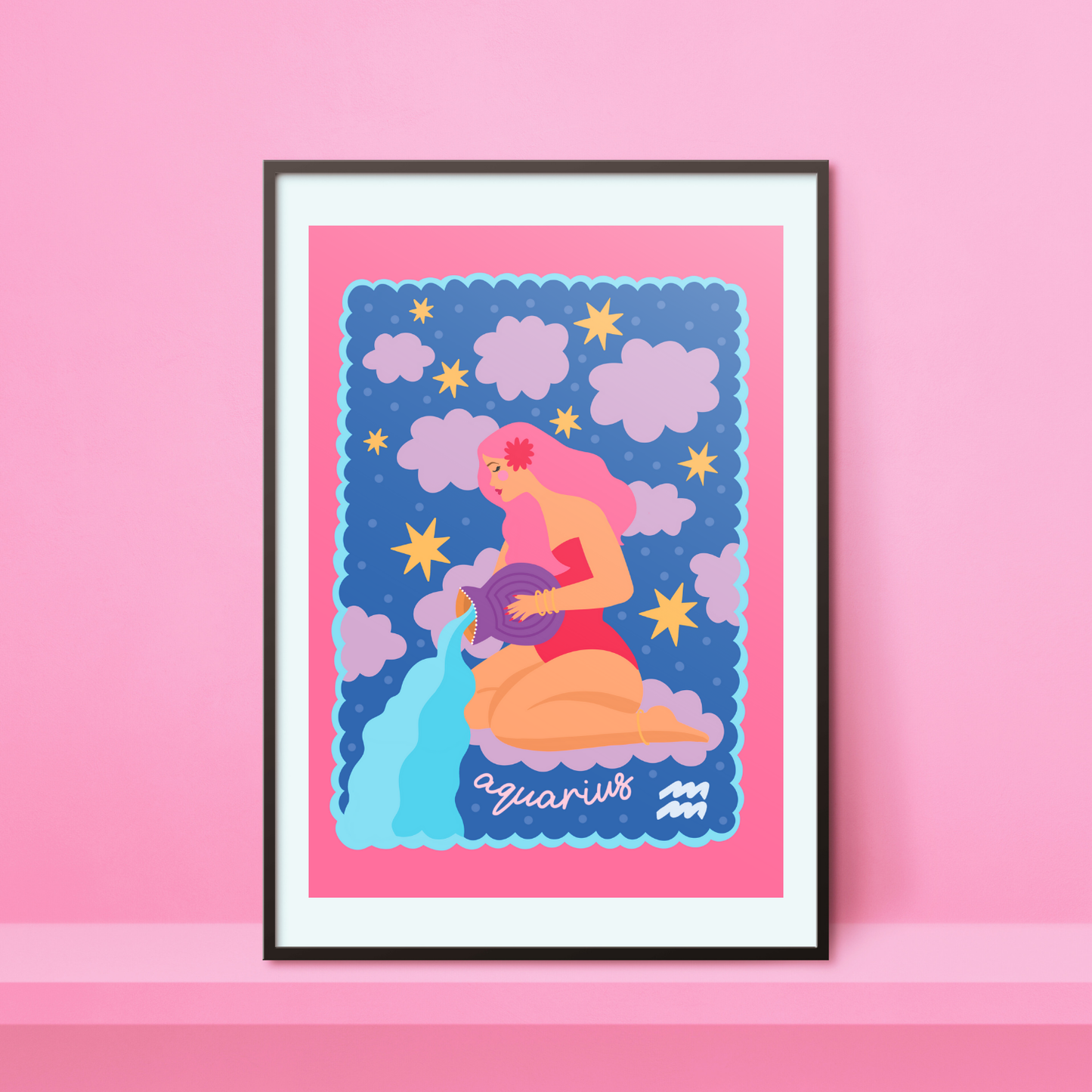Aquarius A4 Print