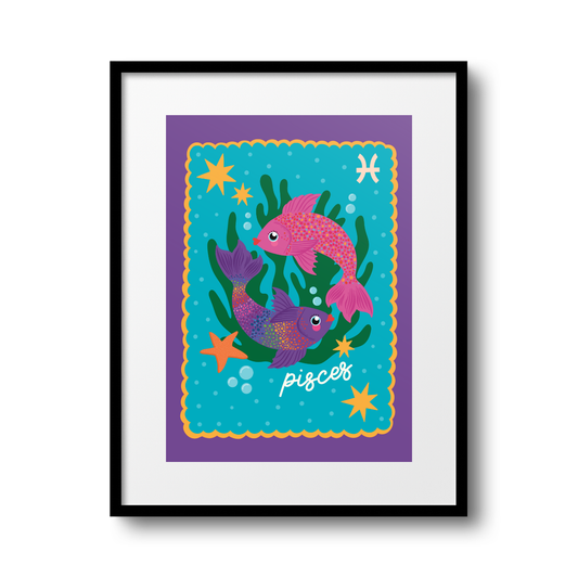 Pisces A4 Print