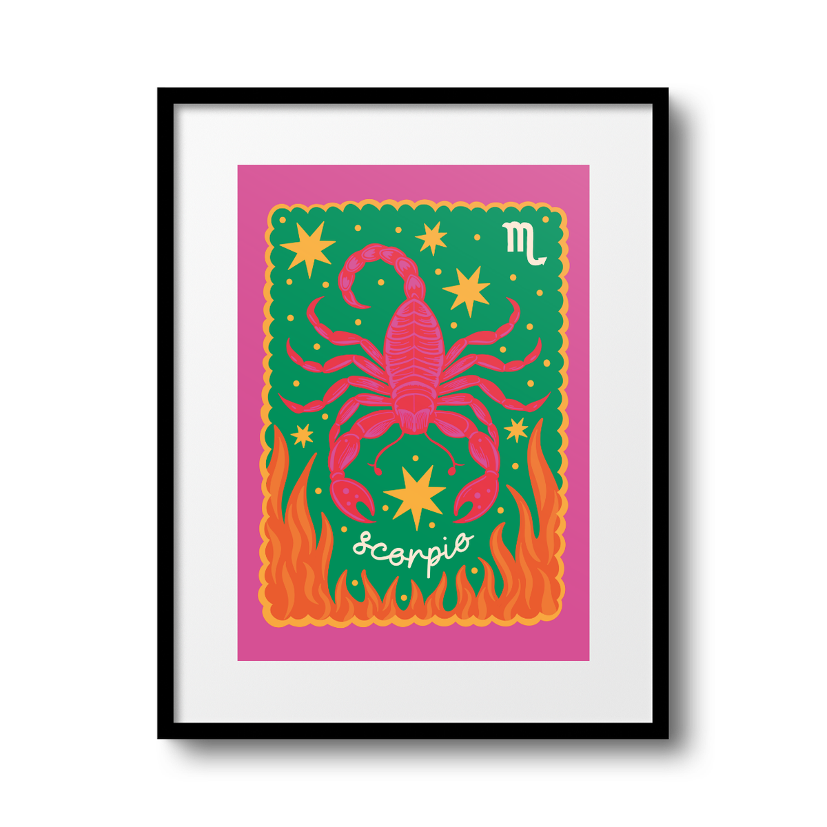 Scorpio A4 Print