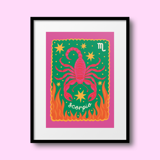 Scorpio A4 Print