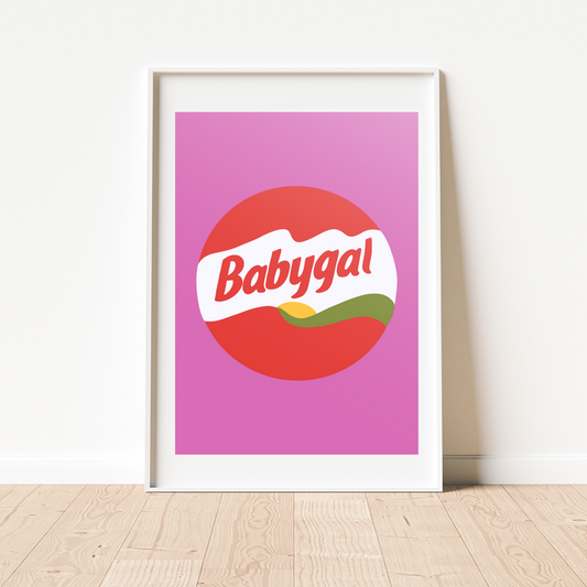 Babygal A4 Print