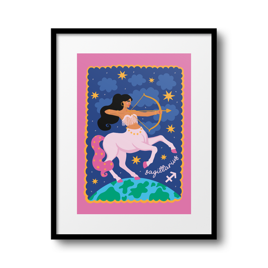 Sagittarius A4 Print