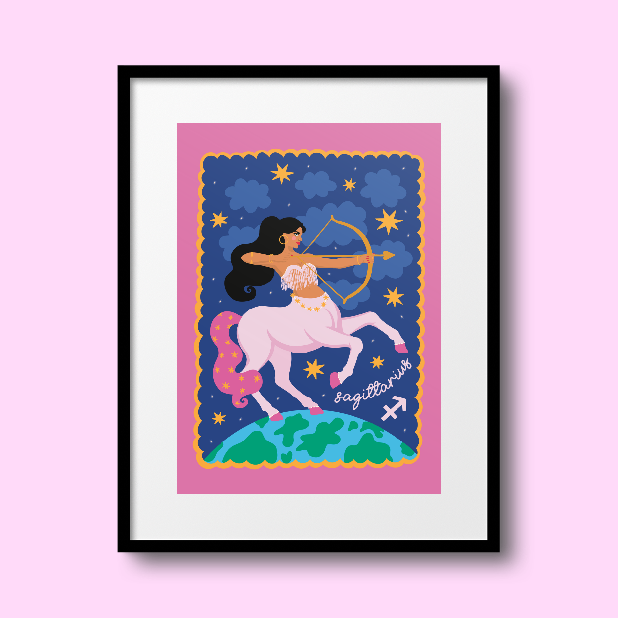 Sagittarius A4 Print