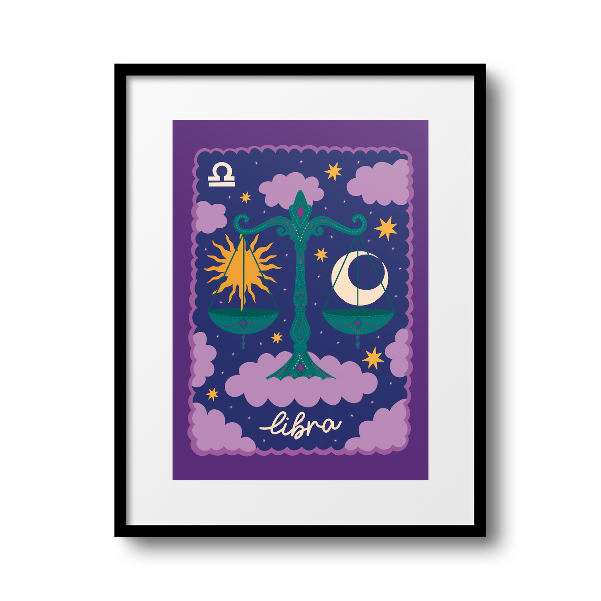 Libra A4 Print