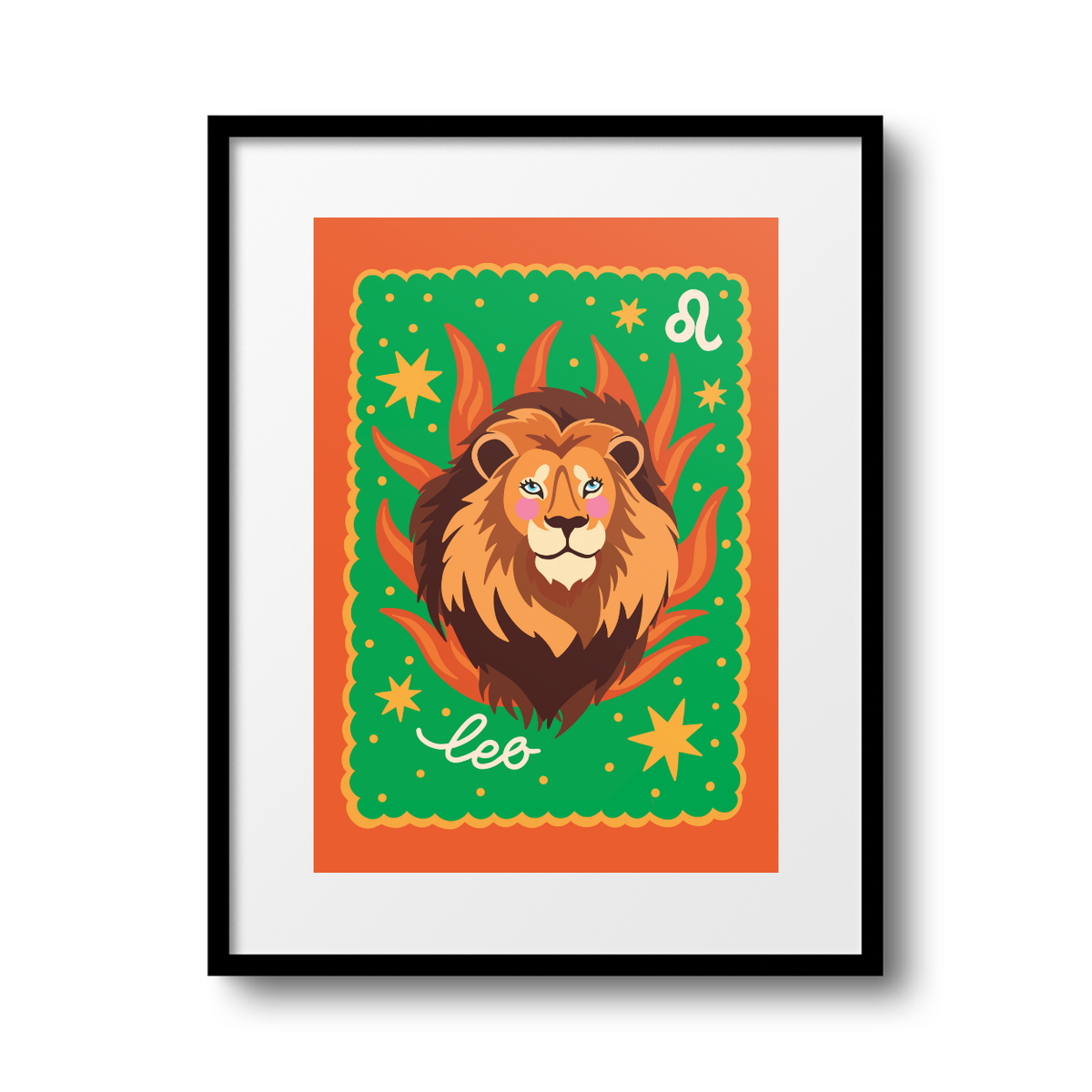 Leo A4 Print