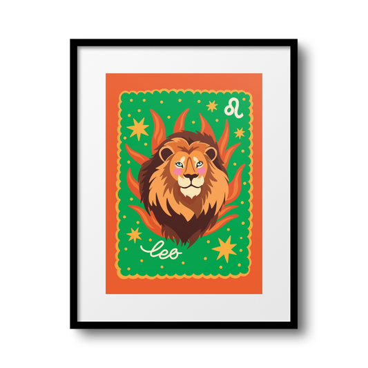Leo A4 Print