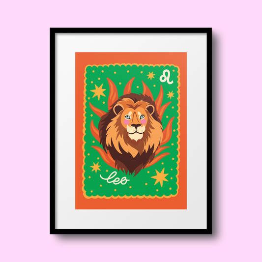 Leo A4 Print
