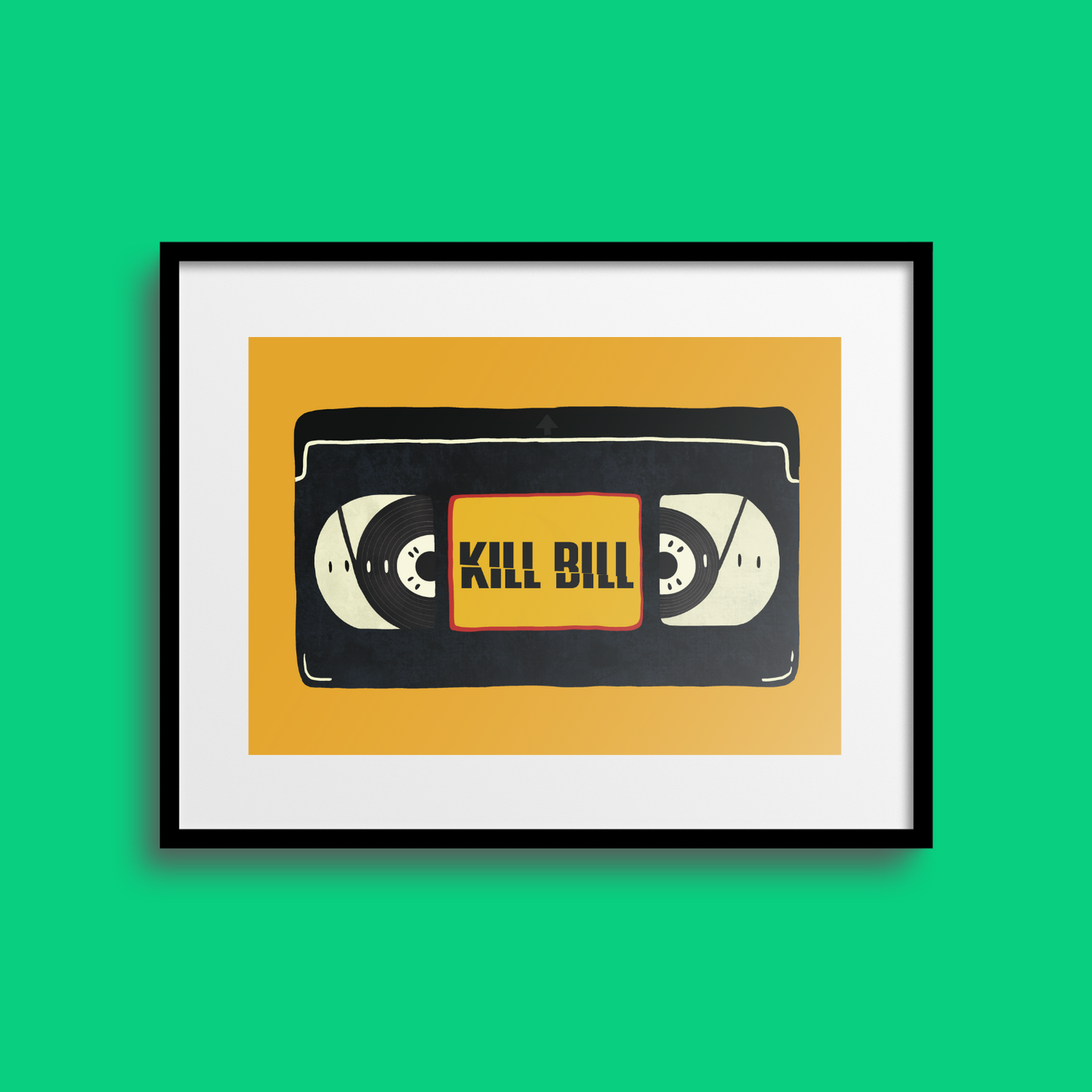 Kill Bill VHS A5 Print